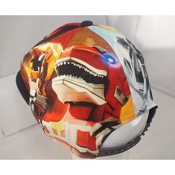 Power Rangers Megazord adjustable Hat 2018 Bioworld All Over Print - Picture 9 of 15